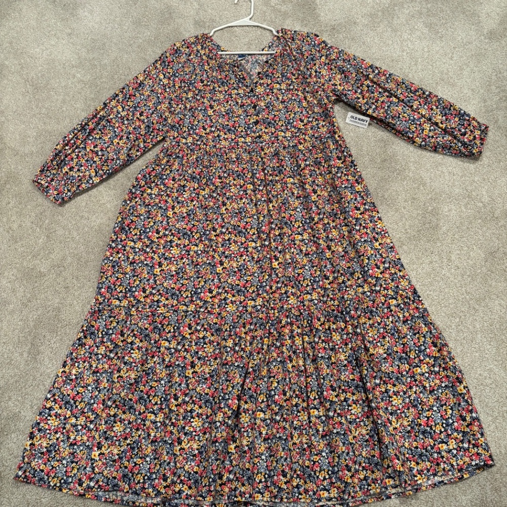 Old Navy Floral  Dress Womens size Large  NWT